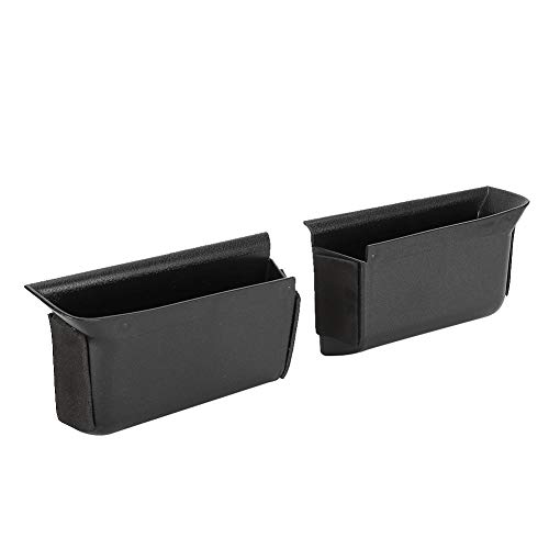 Gorgeri Caja de almacenamiento de puerta de coche, 2 piezas Caja de almacenamiento de manija de puerta trasera de ABS apta para clase B GLB W247 X247 2020