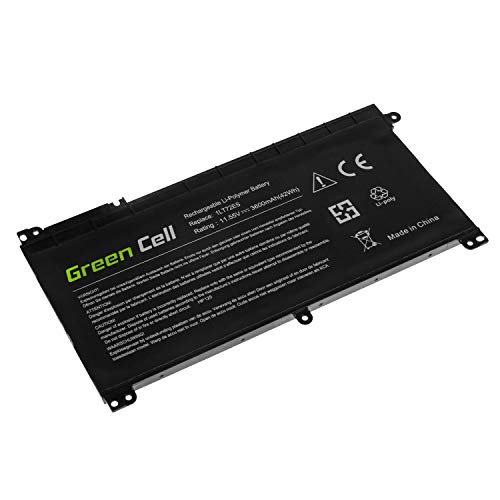 Green Cell® BI03XL ON03XL HSN-I08C HSTNN-LB7P HSTNN-UB6W TPN-W118 843537-421 843537-541 BI03 Batería para HP Pavilion x360 11-U 13-U M3-U HP Stream 14-AX 14-CB Ordenador (3600mAh 11.55V Negro)