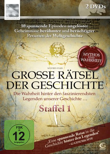 Große Rätsel der Geschichte - Mythos und Wahrheit - Staffel 1 (Parthenon / SKY VISION) (2 DVDs) [Alemania]