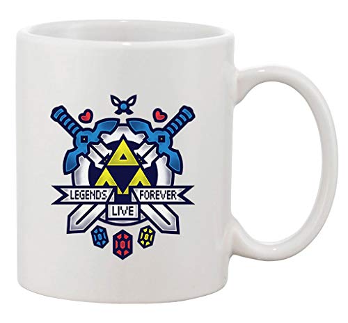 Hit Reiniciar Juego Swords Link Princess Zelda Videojuego Funny Dt White Coffee Mug