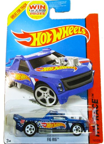 Hot Wheels HW Race 2014- 143/250 - Fig Rig (Blue)