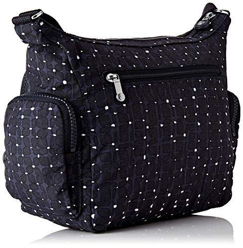 Kipling - Gabbie S, Bolsos bandolera Mujer, Multicolor (Tile Print), 29x22x16.5 cm (B x H T)