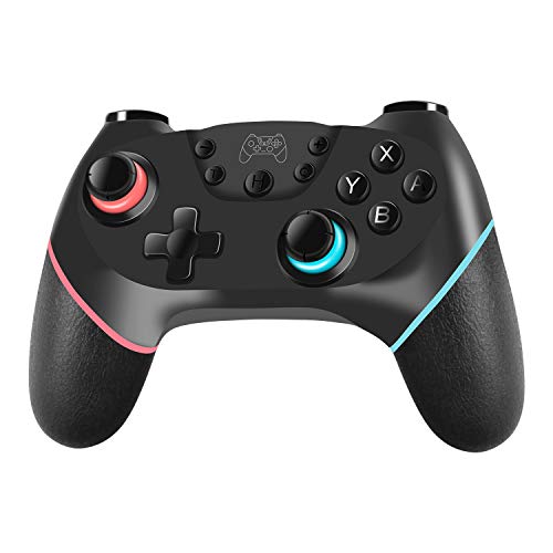 KUPVALON Mando para Nintendo Switch,Bluetooth Wireless Controller Gamepad con Turbo Gyro Axis y Dual Shock,Joystick Controlador de Izquierdo Y Derecho para Juegos de Nintendo Switch