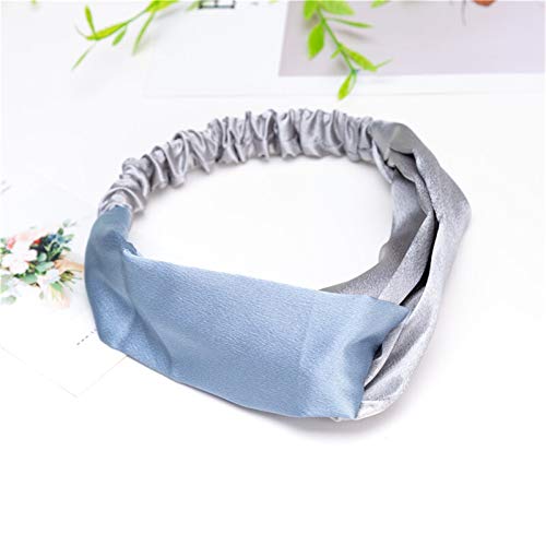 KXLB Banda de Pelo Mujeres Girls Summer Pein Bands Imprimir Diademas Vintage Cross Turban Vendaje Bandanas Hairbands Accesorios para el Cabello Diadema de Las Mujeres (Color : 64)