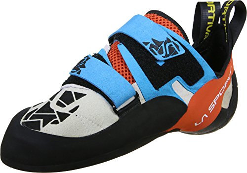 LA SPORTIVA Otaki Blue/Flame, Zapatillas de Escalada Unisex Adulto, 45 EU