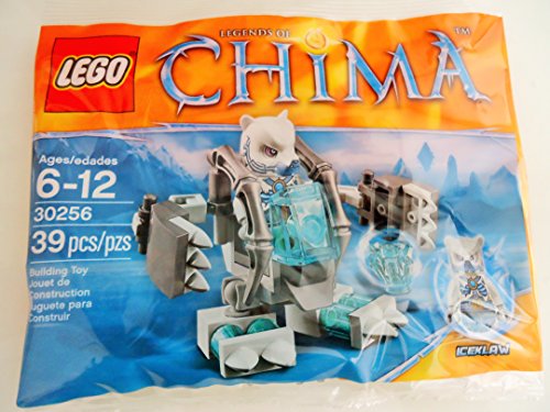 LEGO Chima 30256 Iceklaw Oso - 39 teilges Kit de Juego en Poly Bolsa