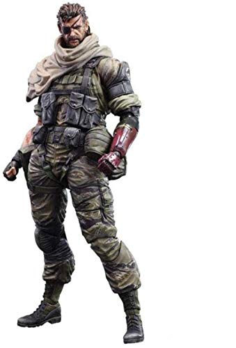 LJXGZY Regalo Phantom Pain: Venom Snake Metal Gear Solid - 10 6 Pulgadas Figura de acción Colección Decoración Modelo Regalo de cumpleaños Estatua