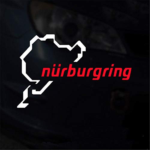 Lomsarsh Nürburgring Etiqueta del coche—La Pista De Nürburgring, Pegatina, Ventana Divertida, Parachoques Pegatina Car Decal ILLEST Sign Vinyl.