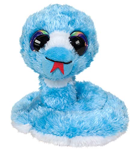 LUMO STARS Orm Serpiente de Juguete Felpa Azul - Juguetes de Peluche (Serpiente de Juguete, Azul, Felpa, 3 año(s), Niño/niña, 150 mm)