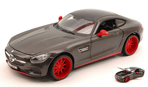 Maisto MI32505 Mercedes SLS AMG GT 2014 Carbon 1:24 MODELLINO Die Cast Model Compatible con