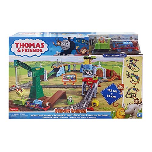 Mattel GLK81 – Fisher-price – Thomas y sus amigos – Trackmaster – aventura de parque animal Sodor Safari