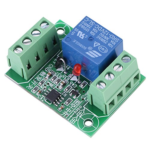 Mdulo de Control de Rel Interruptor de Rel Biestable de 1 Canal DC 12V