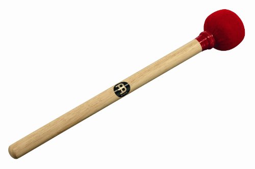 Meinl Percussion SB3 - Maza (cabeza de fieltro), Rojo