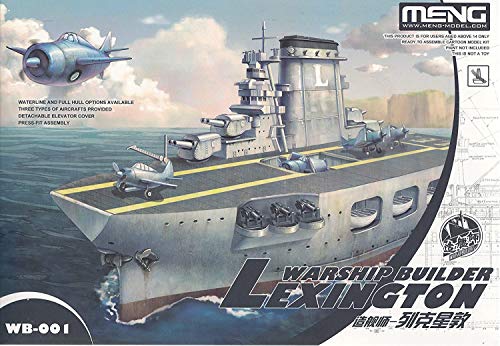 Meng WB-001 Buque de Guerra Builder Lexington – Buque