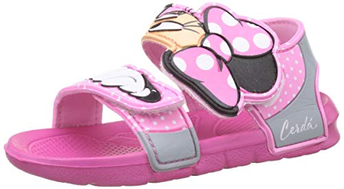 Minnie Mouse S0712220, Flat Sandal Unisex-Child, Rosa, 25 EU