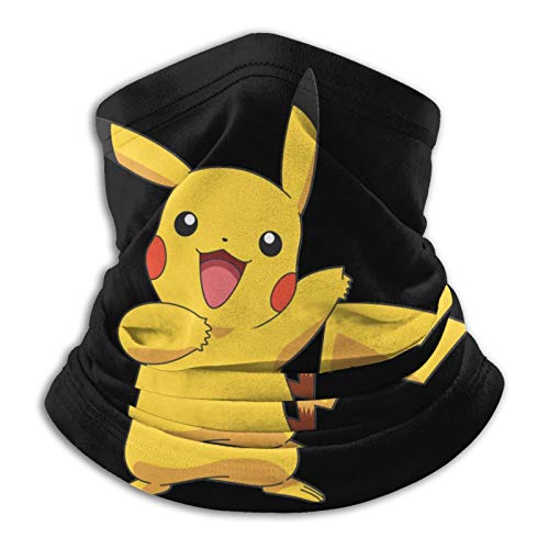 Miwaimao Poke_Mon Póster Pika_Chu Cara Co_ver Bandana lavable Cara Co_ver Protección contra el polvo del sol Co_ver Pasamontañas Bufanda