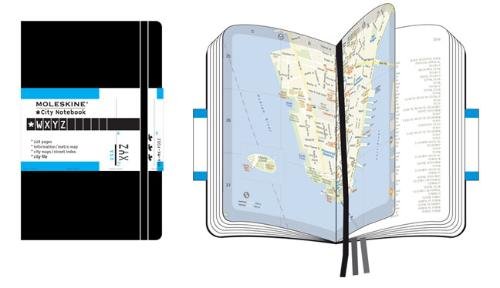 Moleskine S08060 - Organizador personal con mapas de New York