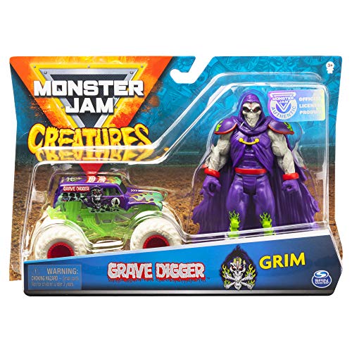 Monster Jam Die Cast 1:64 con figura modelos aleatorios (Bizak 61925879)