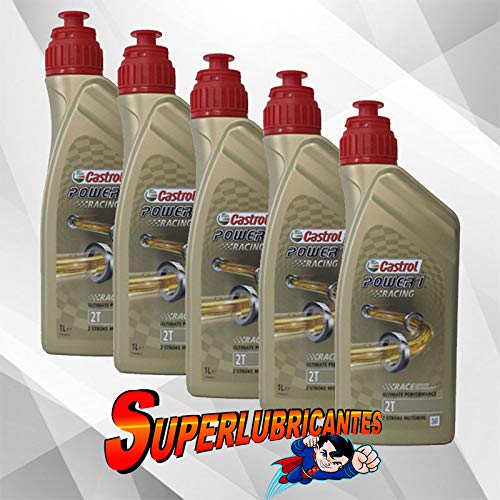 Mundocoche Castrol Power 1 Racing 2T 5x1L (5Litros)