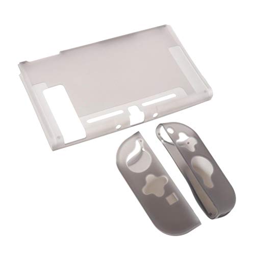 #N/A/a Funda Protectora para Nintendo Switch, Funda de Agarre con absorción de Golpes y diseño antiarañazos - Gris