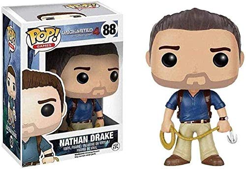 Nathan Drake Pop Figure Uncharted 4 Vinyl Pop Exquisito Coleccionable Pop Figura Juguetes para Adolescentes