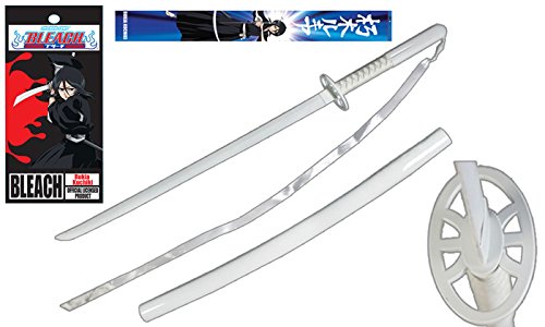 Netlarp Bleach Foam Sword with Wooden Handle Rukia Bankai Sode No Shirayuki