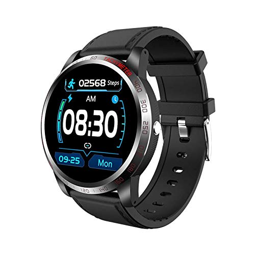 NiceFuse Smart Watch, Reloj Deportivo Resistente Al Agua con Monitor de Frecuencia Cardíaca Monitor de Oxígeno en Sangre, Reloj Inteligente con Monitor de sueño 10 Modos Deportivos