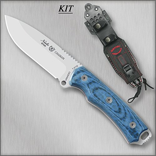 Nieto Cuchillo Miguel Chaman Kit KATEX Azul 140-BK