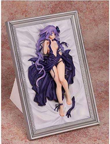 No Hyperdimension Neptunia Purple Heart PVC Figura de acción 28CM Anime Figura Decoración del hogar Baiyujing