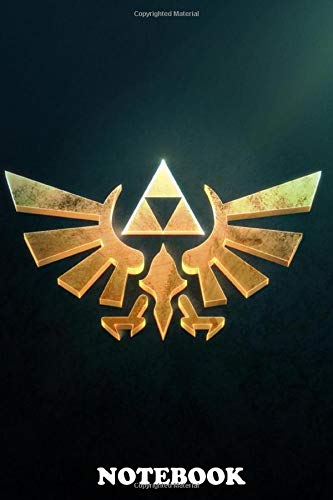 Notebook: Hyrule Emblem , Journal for Writing, College Ruled Size 6" x 9", 110 Pages