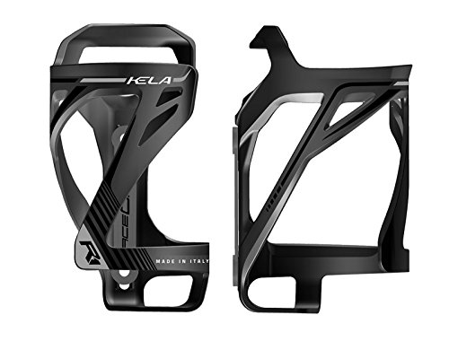 ONOGAL Portabidon Porta Bidon RACEONE KELA Salida Lateral Negro Gris para Bicicleta 6331ng