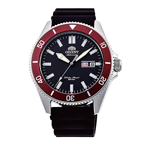 Orient Reloj Analógico para Hombre de Automático con Correa en Caucho RA-AA0011B19B