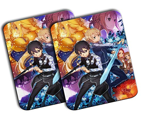 PACK 2 ALFOMBRILLAS GRANDES SWORD ART ONLINE ALICIZATION mousepad raton