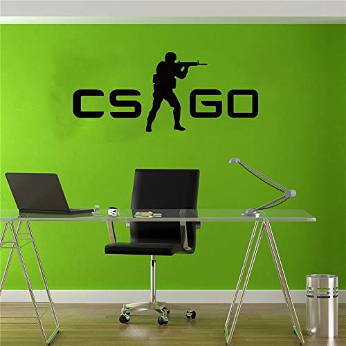 pegatinas de pared Juego de habitaciones Counter Strike CS Car Window Art Decor extraíble