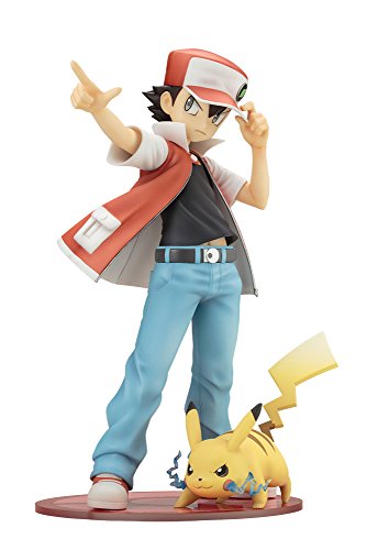 Pokemon Figure Series - Red with Pikachu [ARTFX J][Importación Japonesa]