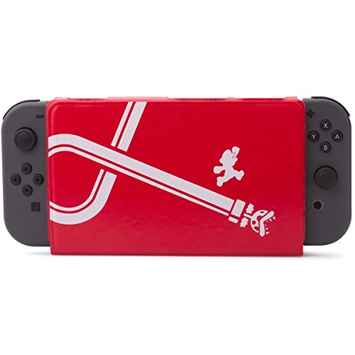 PowerA - Funda protectora con soporte incorporado Mario (Nintendo Switch)