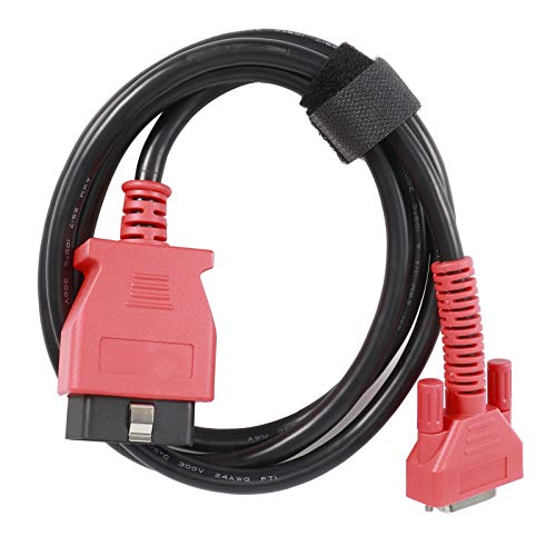 Prueba de escáner Qiilu, cable de datos de prueba principal del escáner OBD2 Reemplazo de cable apto para Autel MaxiSys MS905 MS908