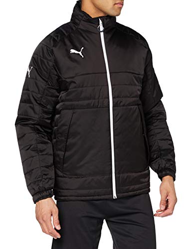 PUMA Stadium Jacket, Hombre, Black-White, M