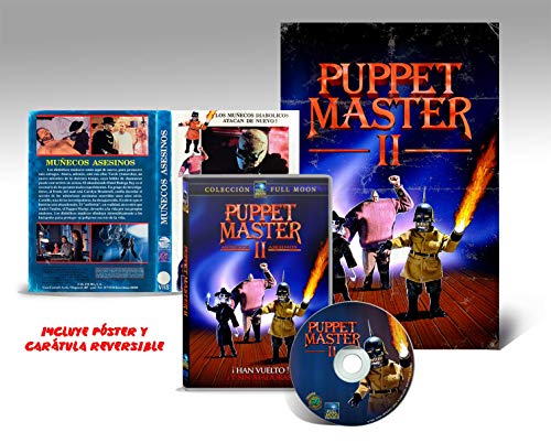 Puppet Master 2 DVD 1990 Muñecos Asesinos  His Unholy Creation