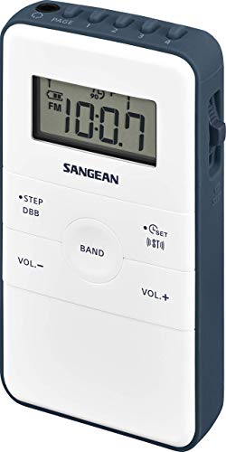 Radio Sangean Pocket 140 Blanco/Azul - Radio - Los Mejores Precios