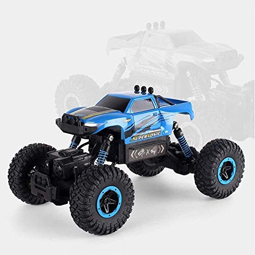 RC Vehicle Toys para Niños Buggy De Alta Velocidad Crawler Coche De Escalada 2.4G Camión Militar Todoterreno Truggy Control Remoto Dune Buggy Quad Bike by Cars Cumpleaños para Niños 1:16 Regalo De Al