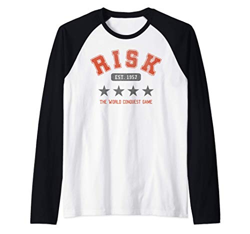 Risk The World Conquest Game Est. 1957 Camiseta Manga Raglan