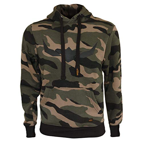 ROCK-IT Apparel® Sudadera con Capucha para Hombre Sudadera con Capucha de Camuflaje Urban Streetstyle Hoodie Tallas S-5XL RI1055 Color Verde Camuflaje S