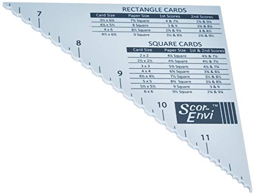 Scor-Pal Metal scor-envi Diagonal y Sobres Plantilla