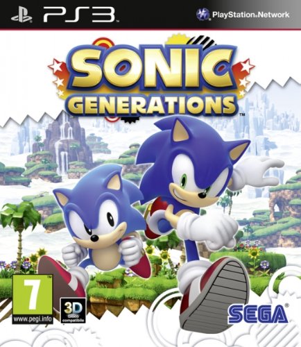 SEGA Sonic Generations, PS3 - Juego (PS3, PlayStation 3, Aventura, Blu-ray)