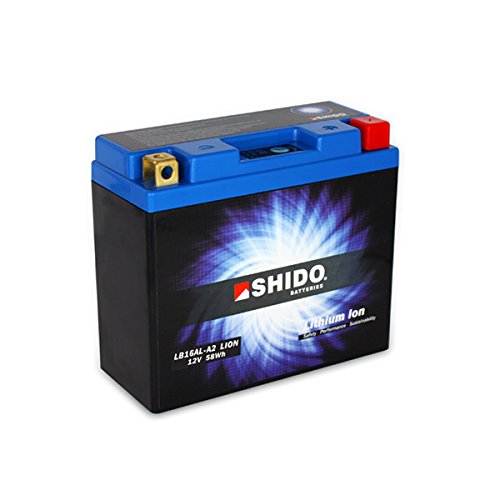 shido lb16al de A2 Lion – S batería de litio, Litio Azul (Precio incluye euros 7,50 pfand)