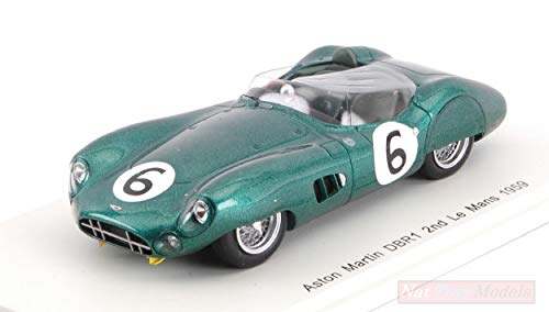 Spark Model S2439 Aston Martin DBR1 N.6 2nd LM 1959 M.TRINTIGNANT-P.FRERE 1:43 Compatible con