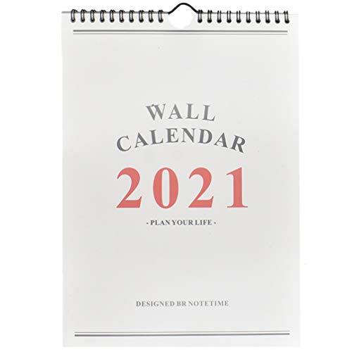 STOBOK - Calendario de pared académico 2020-2021, 16 meses de septiembre de 2020 – diciembre de 2021, calendario planificador planificador de pared, pintado a mano, calendario planificador para la