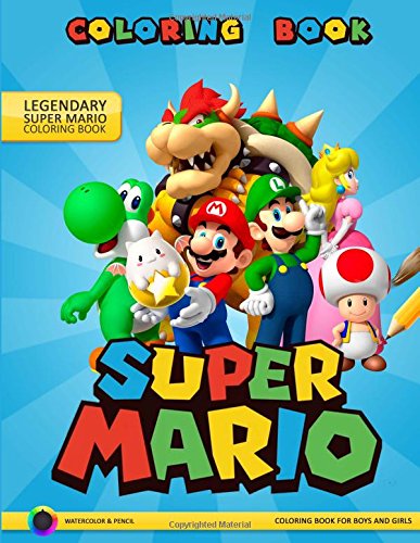 Super Mario Coloring Book: Adventures of Super Mario