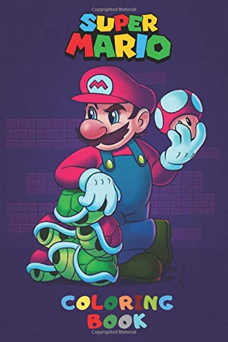 Super Mario Coloring Book: for Kids Ages 4-8 for 30 days